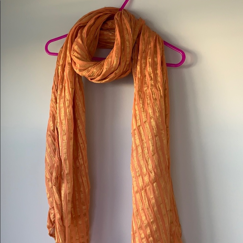 Golden Orange Scarf / Headscarf